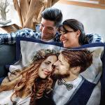 Personalized Photo Blanket for Couples and Gifts