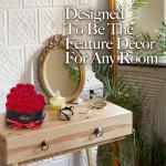 Heart-Shaped Box of Forever Red Roses