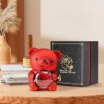 Teddy Bear and Preserved Rose Gift Set