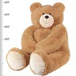 Giant 6-Foot Vermont Teddy Bear for Any Occasion