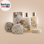 Cozy Home Spa Christmas Gift Basket for Her