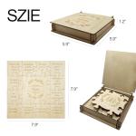 Sentimental Wooden Puzzle Box for Mom