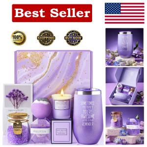 Lavender Spa Gift Set - Cozy Essentials for Her