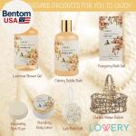 Cozy Home Spa Christmas Gift Basket for Her