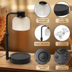 Cozy Candle Warmer Lamp with Adjustable Height