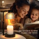 Cozy Candle Warmer Lamp with Adjustable Height