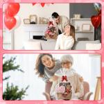 Valentine's Day Heart Gift Basket Set of 6