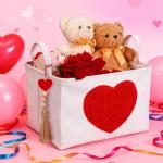 Valentine's Day Love Basket with Handles