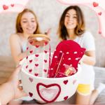 Galentine's Heart Baskets for Cozy Home Essentials