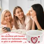 Galentine's Heart Baskets for Cozy Home Essentials