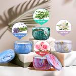 Cozy Gift Basket with Candles and Hand Cream