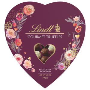 Lindt Valentine’s Gourmet Chocolate Heart Gift Box