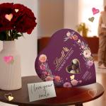 Lindt Valentine’s Gourmet Chocolate Heart Gift Box
