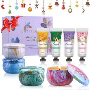 Cozy Gift Basket for Women: Candles & Lotion Set