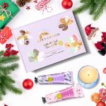 Cozy Gift Basket with Candles and Hand Cream