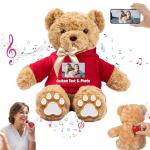 Personalized Teddy Bear with Voice Recorder Gift