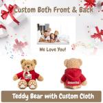 Personalized Teddy Bear with Voice Recorder Gift