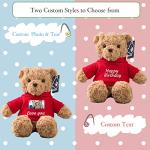 Personalized Teddy Bear with Custom Text & Image