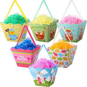 Adorable Mini Easter Baskets with Bunny Theme