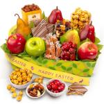 Easter Orchard Fruit and Gourmet Gift Basket