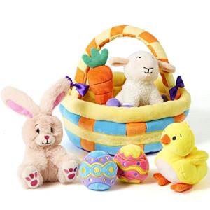 Easter Plush Playset Basket Stuffers for Kids