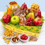 Easter Orchard Fruit and Gourmet Gift Basket