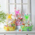 Easter Woven Baskets Set with Gift Bags