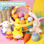 Easter Plush Playset Basket Stuffers for Kids