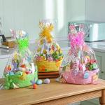 Easter Woven Baskets Set with Gift Bags