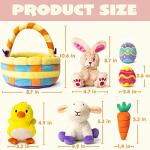 Easter Plush Playset Basket Stuffers for Kids