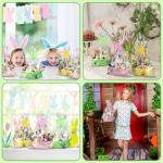 Easter Woven Baskets Set with Gift Bags