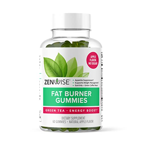 Zenwise Fat Burner Gummies - Green Tea and Garcinia