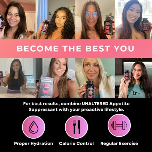 Natural Appetite Suppressant for Women - 120 Count