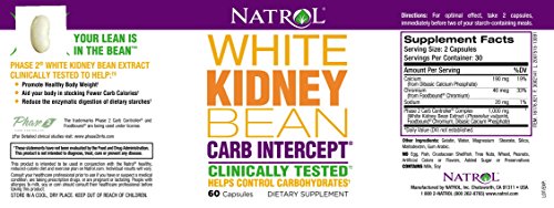 Natrol Carb Intercept Capsules with White Kidney Bean
