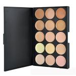 15-Color Hydrating Concealer Palette for Flawless Skin
