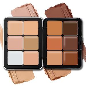 12-Color Cream Concealer & Contour Palette