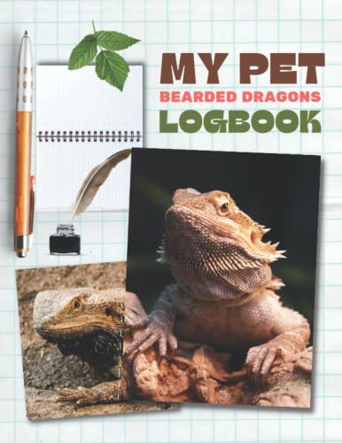 Bearded Dragon Logbook: Track Your Pet's Info