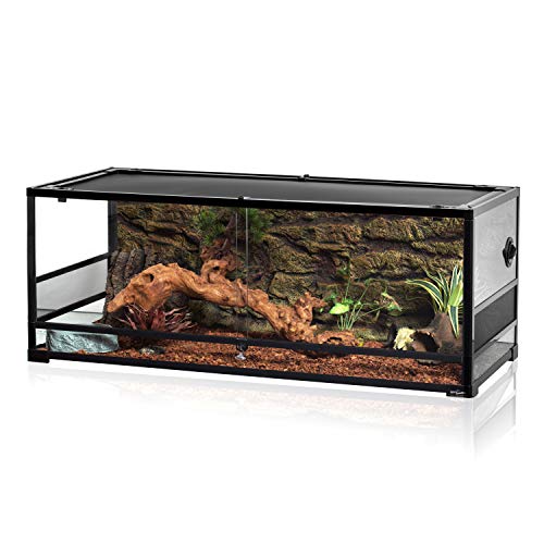 67Gallon Bearded Dragon Terrarium with Sliding Door
