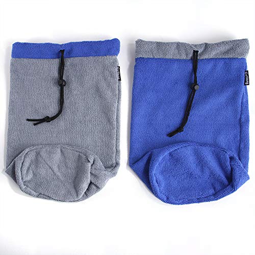 2-Pack Fast-Drying Bath Towel for Bearded Dragons