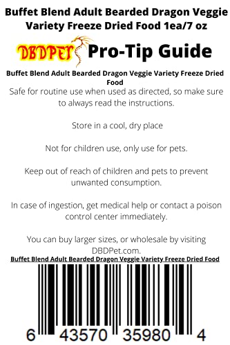 Fluker's Veggie Variety Diet for Adult Bearded Dragon