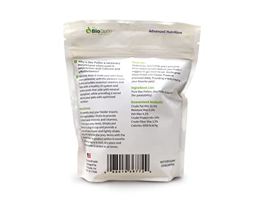 Bio Dude 16 oz High Vitamin Pollen Supplement
