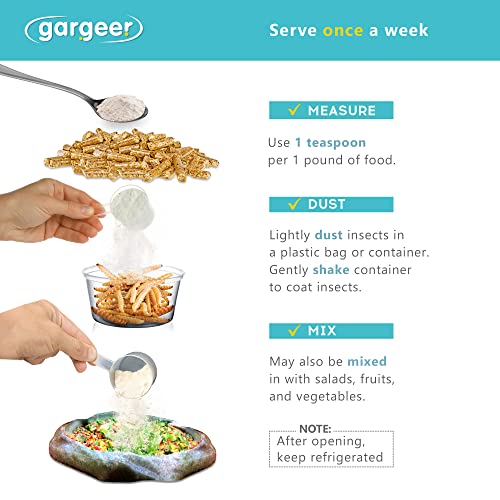 Gargeer Probiotic Supplement for Bearded Dragons