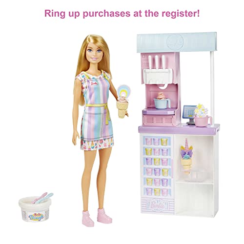 1990s Barbie Ice Cream Kitchen Playset