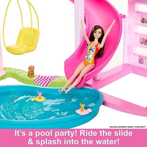 1990s Barbie Dreamhouse - Pool Party Fun!