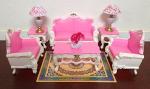 Deluxe Living Room Playset for Barbie Dolls