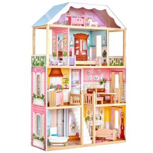Classic Barbie Dollhouse with Easy Assembly, Accessories