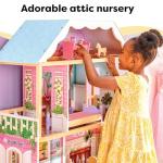 Classic Barbie Dollhouse with Easy Assembly, Accessories