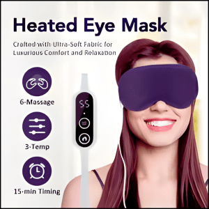 Bluetooth Eye Massager with Heat for Relaxation