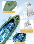 Cordless Dog Clippers with LED Light - Green