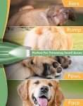 Cordless Dog Clippers with LED Light - Green